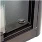 LED Wall Showcase Cabinet with Power Button