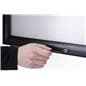 Lockable 20 x 30 black weather resistant snap frame