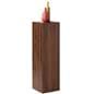 Display riser stand in walnut