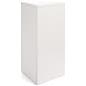 White Display Cube with Hollow Center