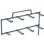 Black Countertop Peg Display, Attached Sign Holder