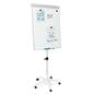 Mobile dry erase board with magnetic surface