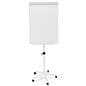 Mobile dry erase board with 3 magnets, 2 markers, and whiteboard eraser