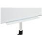 Mobile dry erase board with accessory tray