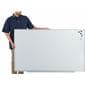 Easy mounting large magnetic whiteboard