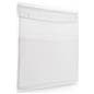 Clear recycled acrylic poster frame with notched back for wall mounting