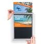 silver poster frame