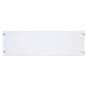 Panoramic acrylic frame with a clear recycled acrylic lens for a sleek and clean look