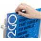 8.5” x 11” Sign Frame with Business Card Pocket & Low Profile 