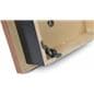 Slatwall Display Unit with Hidden Casters