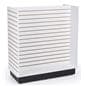 H-Shaped Freestanding Slatwall Display