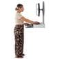 Monitor and keyboard wall mount is ideal in tech companies 