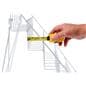 6-Tiered wire literature rack in white