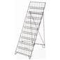 Black metal wire stand