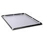 Aluminum snap frame with satin finish 