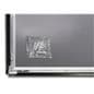 Aluminum snap frame with hanging hardware 