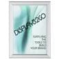 5 x 7 Silver Quick Snap Frame with Anodized Finish