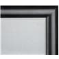 8.5 x 11 Black Snap Sign Frame with Smooth, Sleek Profile