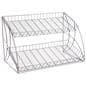 Basket Rack w/2 Willow Baskets Included