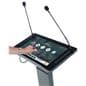 Smart digital podium with 21.5 inch PCAP touch screen 