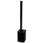 JBL column speakers with 12 tweeters located along the vertical column