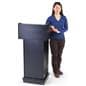 Black "I" Lectern