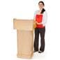 Maple "I" Lectern