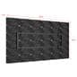 Direct View LED Video Wall with overall dimensions of 142 inches in width by 80 inches in height
