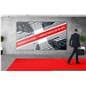 Direct View LED Video Wall being utilized in a trade show setting