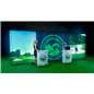 10x20 lightbox trade show booth package with 2 convertible cases