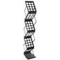 8 x 8 truss trade show display with two literature racks 