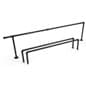 Pipeline Add-On w/ 1 Outrigger & 2 Clothing Hanger Bars – Matte Black