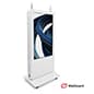 43"-55" 2-Sided Interactive Touch Screen Kiosk, Android Operating System, Wheels