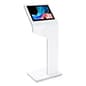 15" Touch Screen Digital Kiosk with Camera, 10pt PCAP Touch, Media Player - White