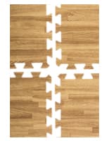 Light Oak Wood Grain Floor Mats, 10' x 10' Area Light Oak Wood Grain Floor Mats, 10' x 10' Area