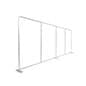 20’w x 8’h Aluminum Frame for 2STFR20RS, Trade Show Backdrop Wall Frame - Silver