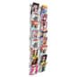 8-Tiered Acrylic Magazine Wall Rack, 8.5"w - Clear