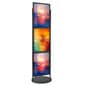 22" x 28" Floor Standing Poster Holder, 3-Tiered, Wheeled Base, Double-Sided