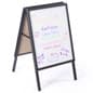 22" x 28" A-Frame Sidewalk Sign Stand, Wet Erase Board, Outdoor
