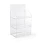 Countertop Acrylic Display, 3 Tiers - Clear