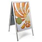 A-Frame Sidewalk Sign Stand, Double Sided, Snap Frame