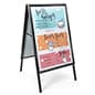 A-Frame Sidewalk Sign Stand, Double Sided, Snap Frame