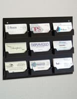 Business Card Holder has 9 Pockets Business Card Holder