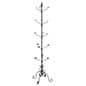 5-Tier Clothing Rack for Hats, Floor Standing, 31 Total Hooks - Black