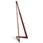 Wood Easel for Floor with Bifold Design, Adjustable Pegs with 9 Set Heights
