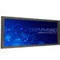 Outdoor Banner Frame with Hinged Edges, Stretching Clamps