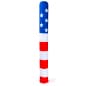 Slip-On Bollard Cover, Stretch Polyester w/ Elastic Opening - American Flag