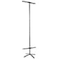 Double-sided Banner Stand, Adjustable Height -Black