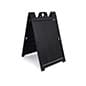 24" x 36" A-Frame Sidewalk Sign w/ Channels, Double Sided, Fillable Base - Frame Only