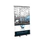 Budget Narrow Base Retractable Banner Stand